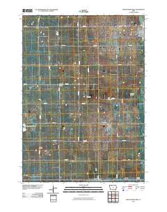 Graettinger West 2010 topographic map thumbnail