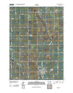 Fairbank 2010 topographic map thumbnail