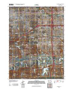 Commerce 2010 topographic map thumbnail