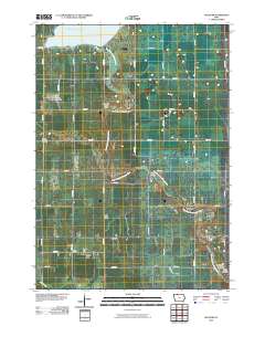 Dolliver 2010 topographic map thumbnail