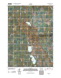 Cornelia 2010 topographic map thumbnail