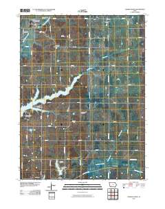 Corning North 2010 topographic map thumbnail