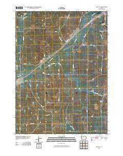 Dow City 2010 topographic map thumbnail