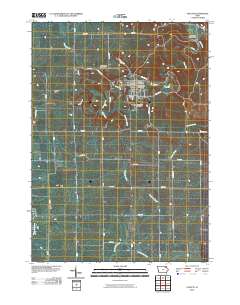 Fayette 2010 topographic map thumbnail