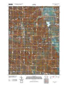 Goose Lake 2010 topographic map thumbnail