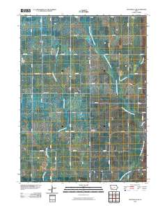 Fontanelle SW 2010 topographic map thumbnail