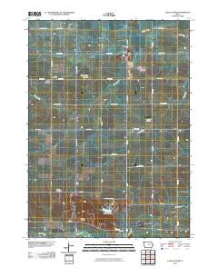 Eagle Center 2010 topographic map thumbnail