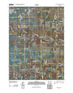 Earlham East 2010 topographic map thumbnail