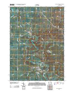 Fort Atkinson 2010 topographic map thumbnail