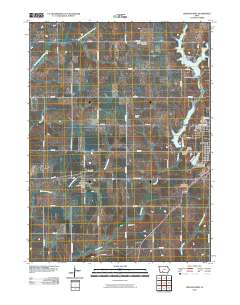 Creston West 2010 topographic map thumbnail
