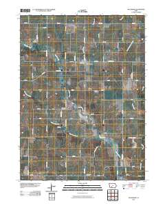 Macksburg 2010 topographic map thumbnail