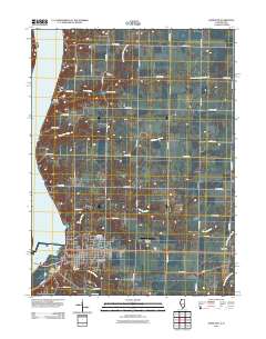 Hamilton 2012 topographic map thumbnail