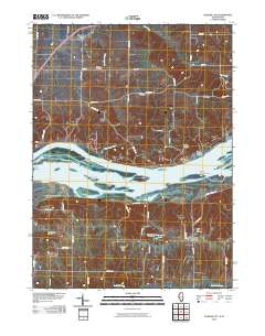 Illinois City 2010 topographic map thumbnail