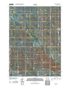 Hansell 2010 topographic map thumbnail