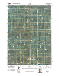 Harcourt 2010 topographic map thumbnail