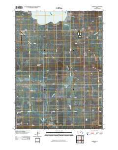 Lakeside 2010 topographic map preview