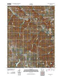 Lamoni North 2010 topographic map thumbnail