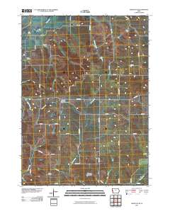 Mapleton SE 2010 topographic map thumbnail