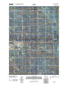 Hartley 2010 topographic map thumbnail