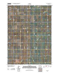 Ivester 2010 topographic map thumbnail