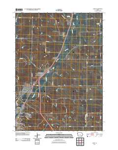 James 2011 topographic map thumbnail
