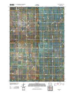 Laurens 2010 topographic map thumbnail