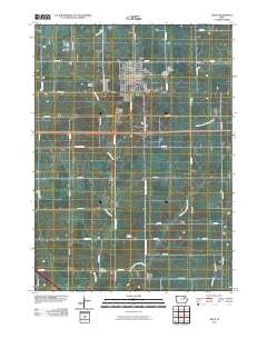 Jesup 2010 topographic map thumbnail