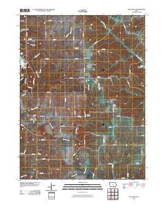 Hiattsville 2010 topographic map thumbnail