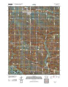 Keota 2010 topographic map thumbnail