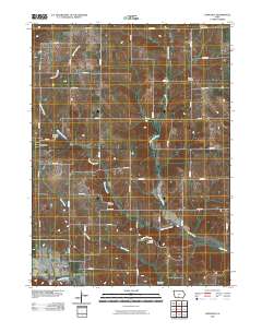 Hopeville 2010 topographic map thumbnail