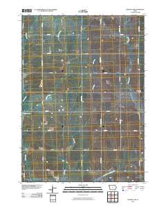 Kingsley NW 2010 topographic map thumbnail