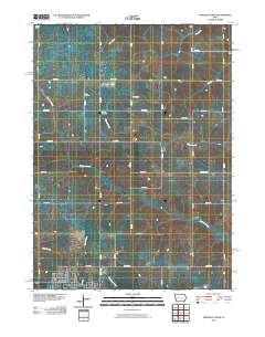 Grinnell North 2010 topographic map thumbnail