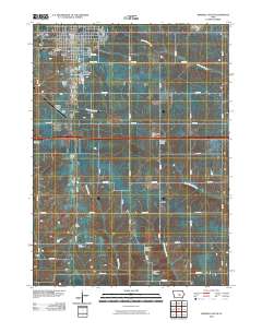 Grinnell South 2010 topographic map thumbnail