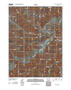Knoxville SW 2010 topographic map thumbnail