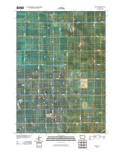 Gruver 2010 topographic map thumbnail