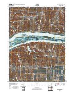Montpelier 2010 topographic map thumbnail