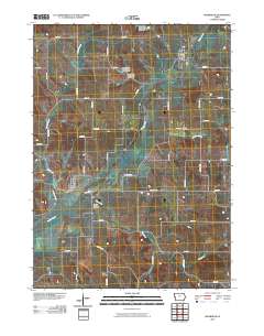 Moorhead 2010 topographic map thumbnail