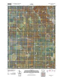 Morning Sun 2010 topographic map thumbnail