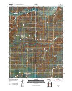 Ollie 2010 topographic map thumbnail