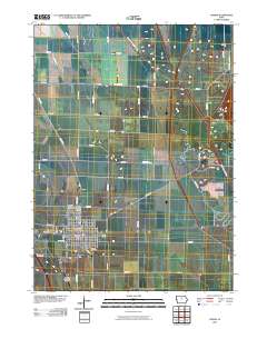 Onawa 2010 topographic map thumbnail
