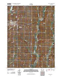 Mount Ayr 2010 topographic map thumbnail