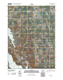 Polk City 2010 topographic map thumbnail