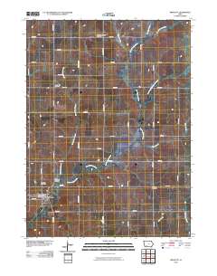Prescott 2010 topographic map thumbnail