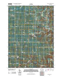 Saint Lucas 2010 topographic map thumbnail