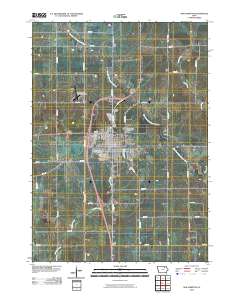 New Hampton 2010 topographic map thumbnail
