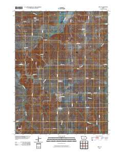 Milo 2010 topographic map thumbnail