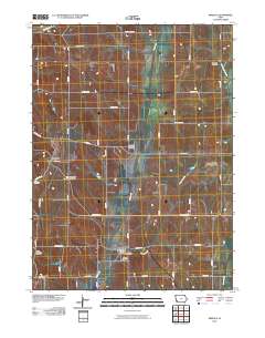 Mineola 2010 topographic map thumbnail