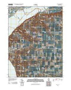 Niota 2010 topographic map thumbnail