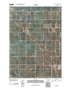 Nora Springs 2010 topographic map thumbnail