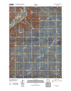Peterson SW 2010 topographic map thumbnail